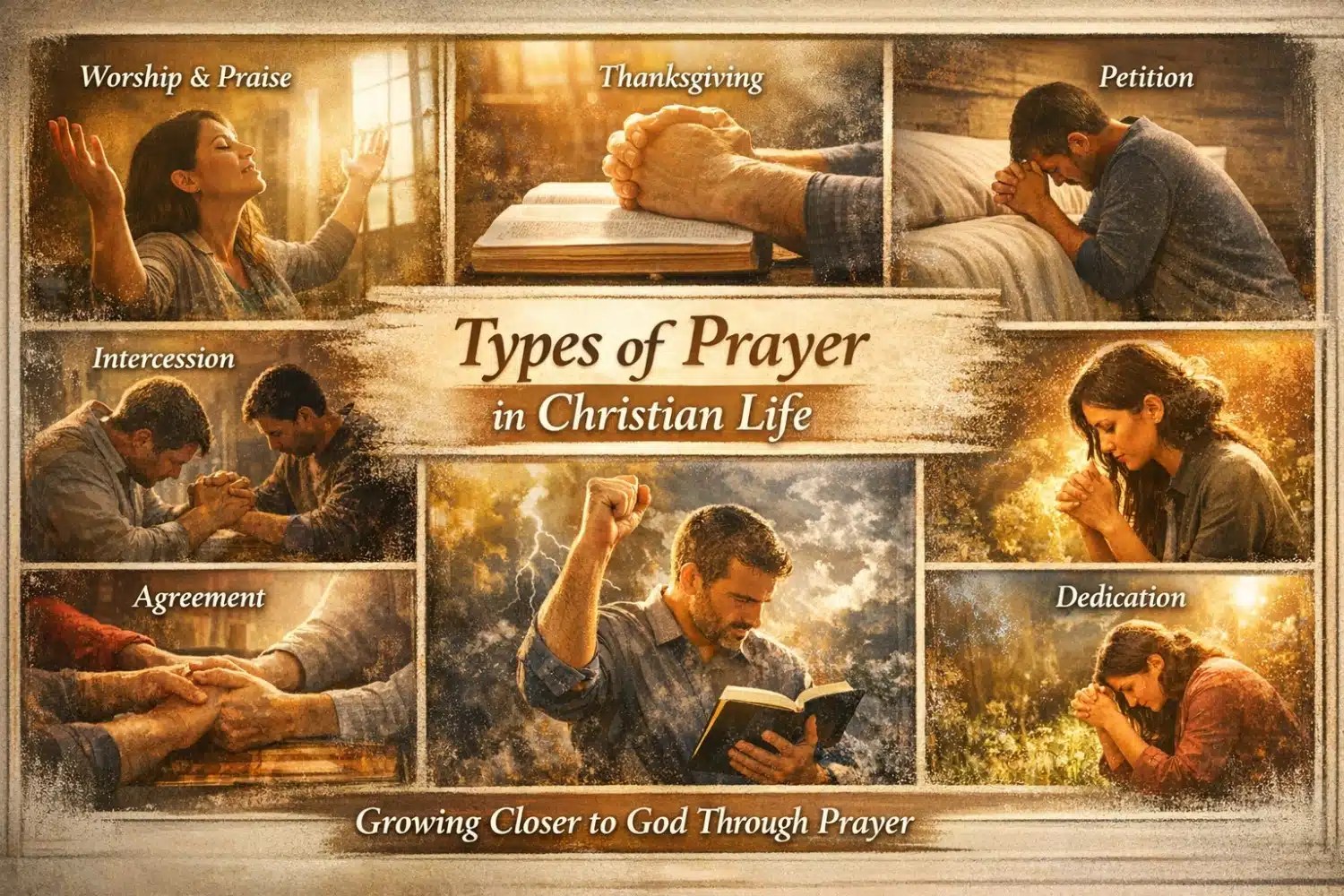 Types of Prayer in Christian Life